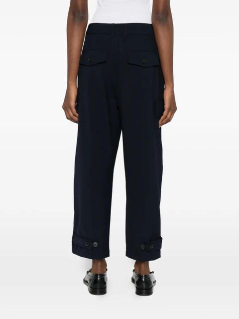 Weekend Max Mara cargo-pocket trousers - Blue