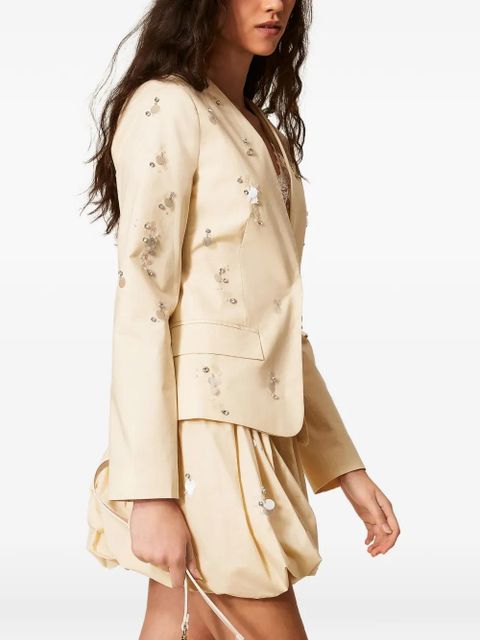 TWINSET sequin-embellished blazer - Neutrals - zdjęcie produktu nr 2