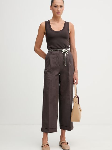 United Colors of Benetton top damski z wiskozy - zdjęcie produktu nr 1