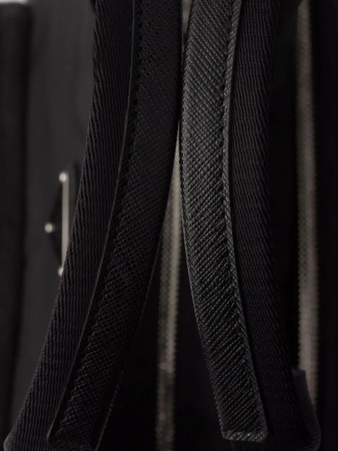 Prada Re-Nylon logo-detail tote bag - Black