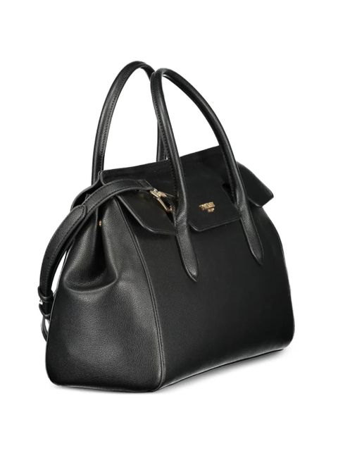 TWINSET logo-plaque tote bag - Black