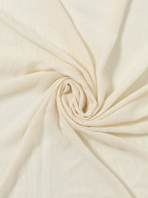 Weekend Max Mara szal z domieszką kaszmiru FLAVIONEW damski kolor beżowy gładki 2525546025600 - zdjęcie produktu nr 2