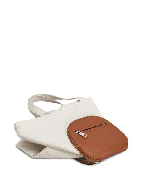 Tod's detachable-pouch tote bag - White