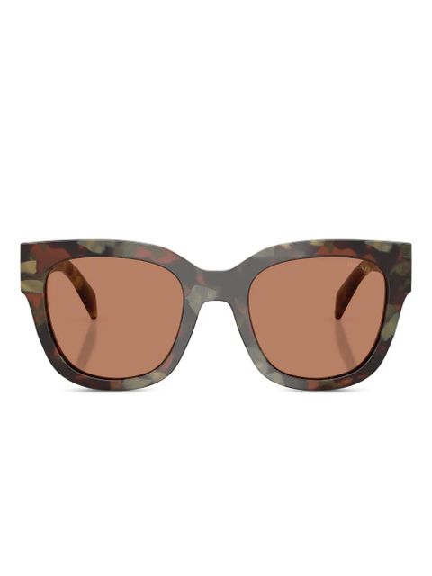 Prada Eyewear cat-eye-frame sunglasses - Brown - zdjęcie produktu nr 1