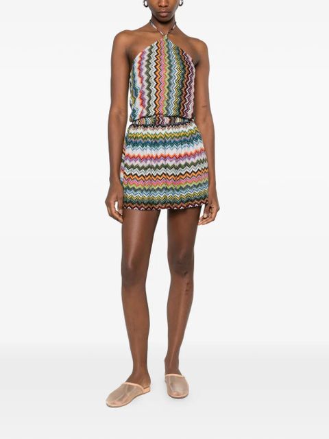 Missoni halterneck zig-zag all in one - Black - zdjęcie produktu nr 2