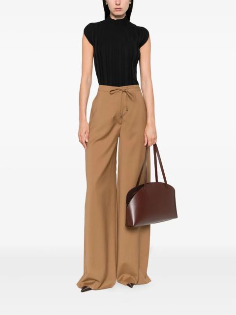 Max Mara drawstring trousers - Brown