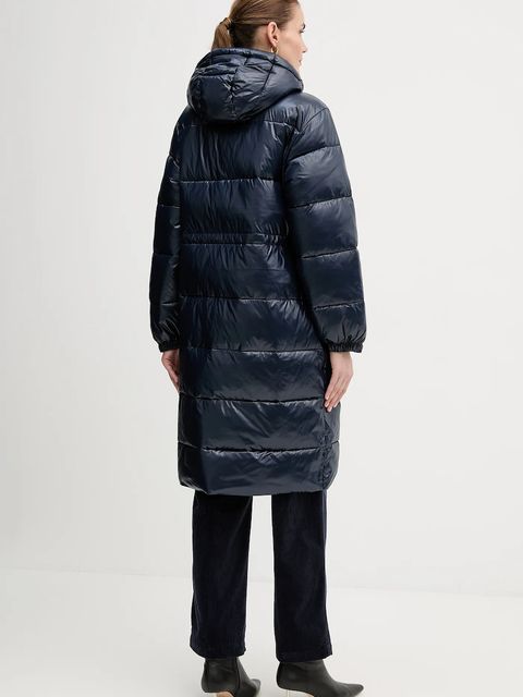 Calvin Klein Jeans kurtka kolor granatowy zimowa LV047D506G