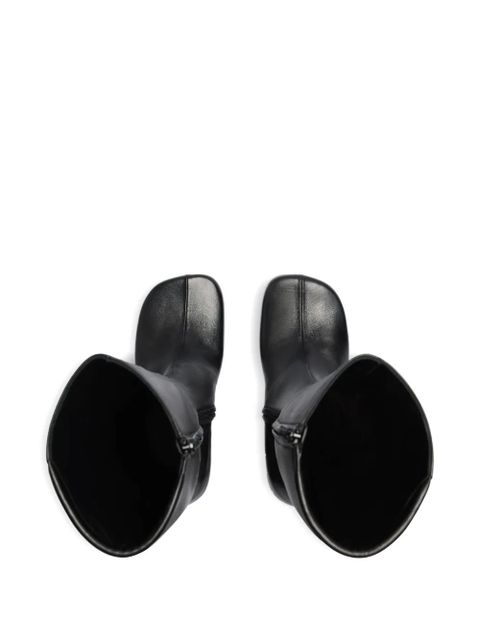 Balenciaga x Scholl 80mm square-toe boots - Black