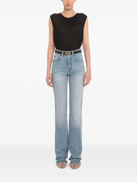 Victoria Beckham crepe tank top - Black - zdjęcie produktu nr 2