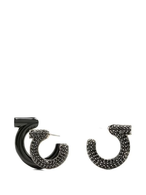 Ferragamo black embellishment earrings - zdjęcie produktu nr 1