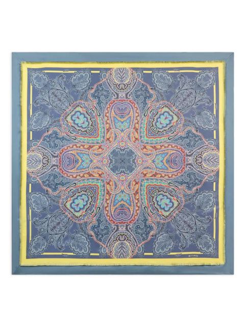 ETRO paisley scarf - Blue - zdjęcie produktu nr 1