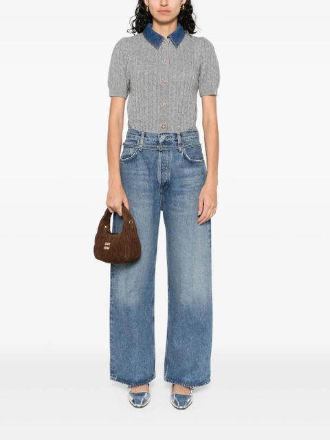 AGOLDE high-waisted jeans - Blue