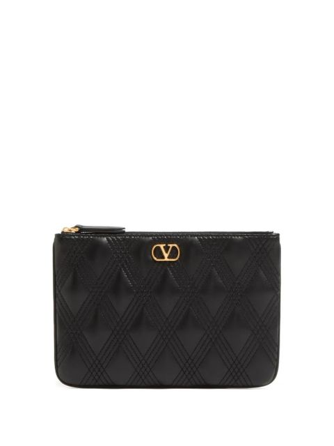Valentino Garavani Quiltie 67 clutch bag - Black