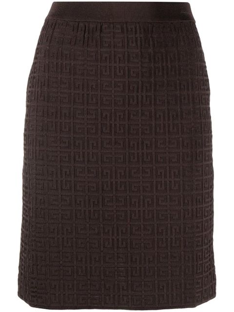 Givenchy 4G motif mini skirt - Brown - zdjęcie produktu nr 1