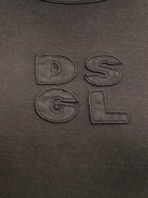 Desigual t-shirt PRAGA damski kolor szary 25WWTK46