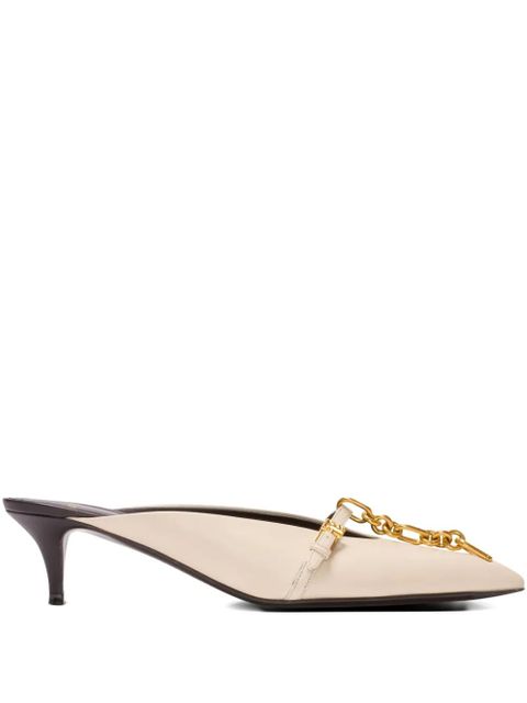 Balmain Sync mules - Neutrals - zdjęcie produktu nr 1