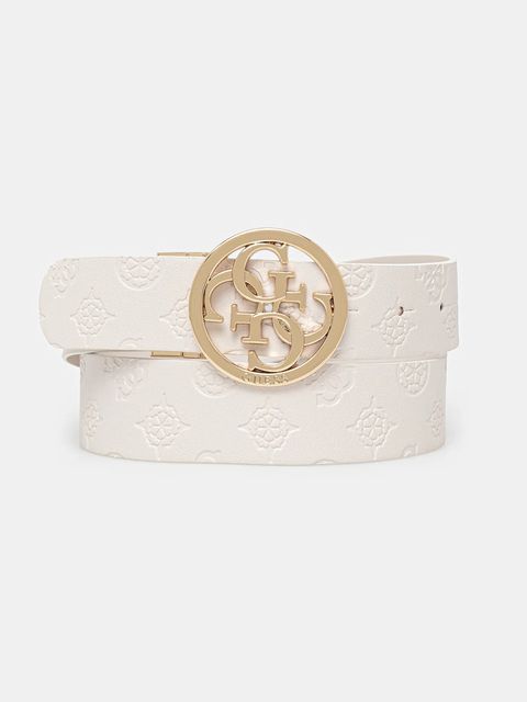 Guess pasek PHOEBE damski kolor biały BW9253 P5335 - zdjęcie produktu nr 1