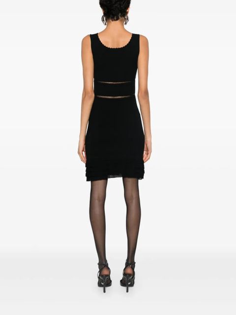 Blumarine jersey min dress - Black