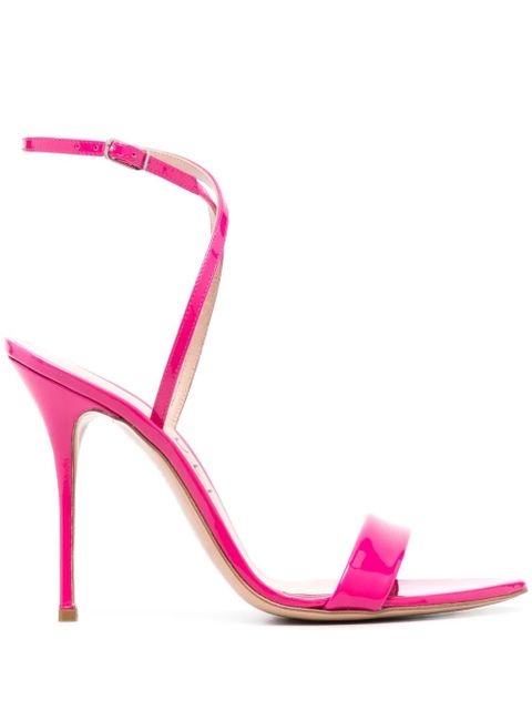 Casadei Scarlet Tiffany 100mm leather sandals - Pink - zdjęcie produktu nr 1