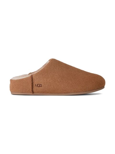 UGG kapcie zamszowe Elea Slip-On kolor brązowy 1171390.CHE - zdjęcie produktu nr 1