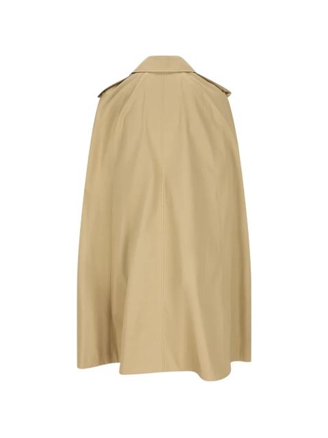 Burberry belted cape coat - Neutrals - zdjęcie produktu nr 2
