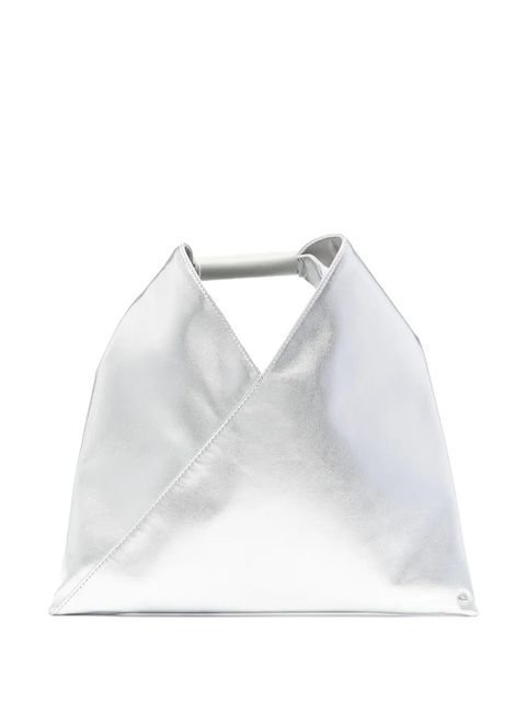 MM6 Maison Margiela mini Japanese shoulder bag - Silver - zdjęcie produktu nr 1