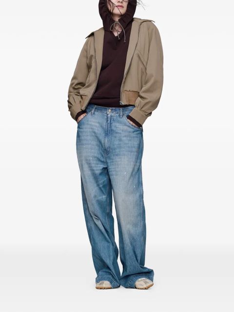 Maison Margiela cotton hoodie - Brown - zdjęcie produktu nr 2