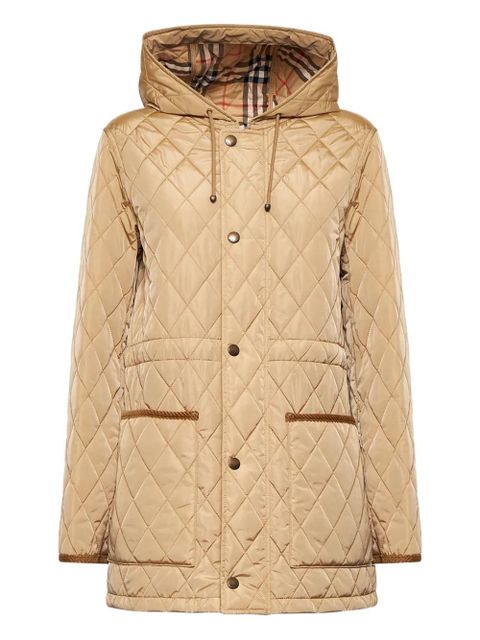 Burberry Devon parka coat - Neutrals - zdjęcie produktu nr 1
