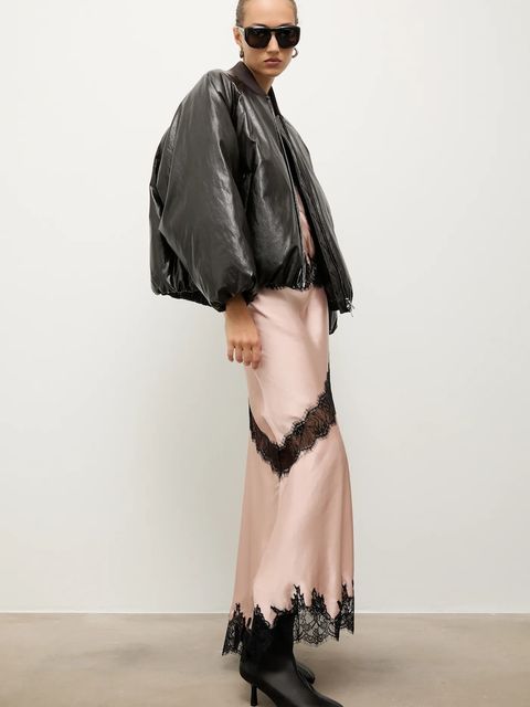 Answear.LAB botki skórzane kolor czarny na szpilce - zdjęcie produktu nr 2