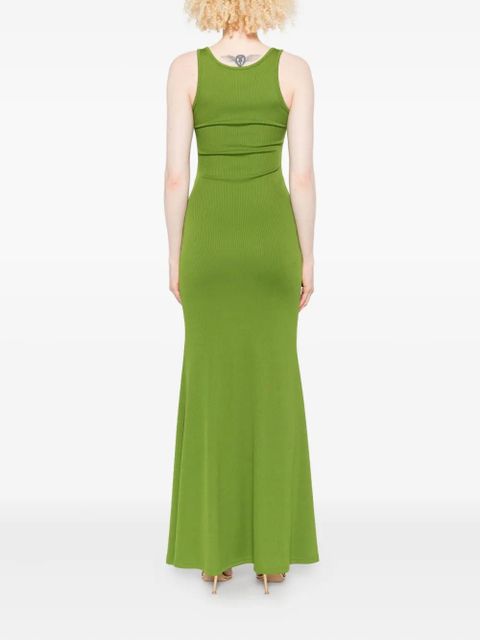 Christopher Esber cut-out ring-detail maxi dress - Green