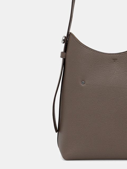 Tory Burch torebka skórzana Romy Small kolor brązowy 175172-250