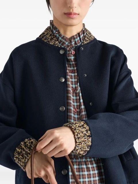 Prada checked shirt - Brown