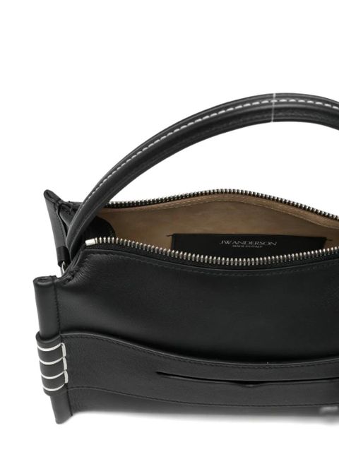 JW Anderson small leather tote bag - Black