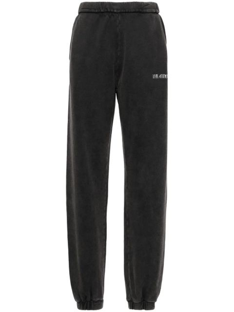 The Attico Penny mid-rise track trousers - Black - zdjęcie produktu nr 1