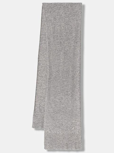 United Colors of Benetton szalik wełniany kolor szary gładki 1002DU01E - zdjęcie produktu nr 1