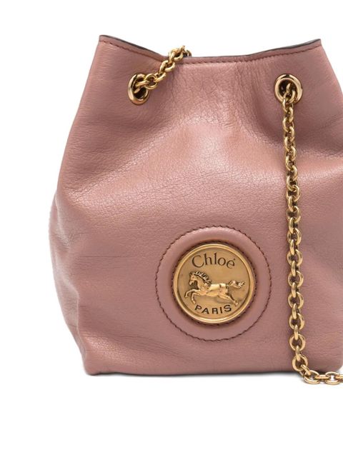 Chloé Horse Medal mini bucket bag - Pink