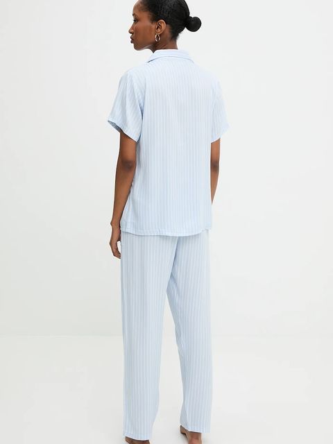 Answear.LAB piżama damska kolor niebieski