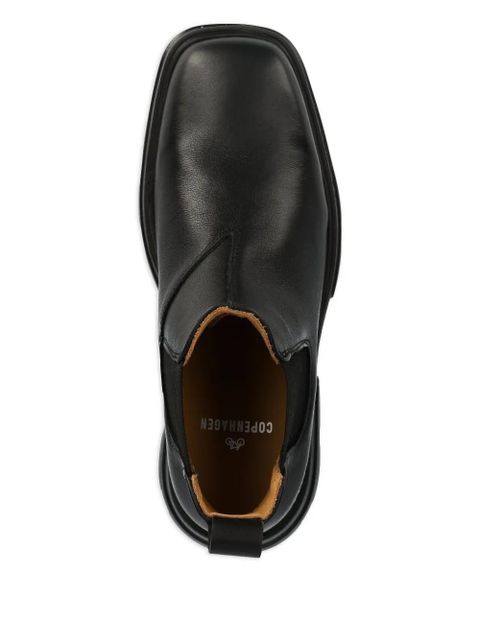 Copenhagen elastic-panelled lug-sole boots - Black