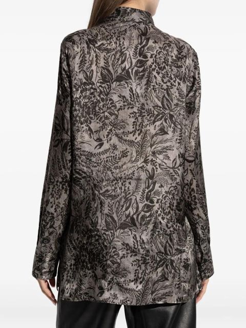 Golden Goose floral-print shirt - Grey