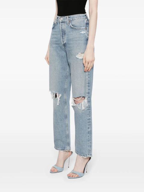 AGOLDE '90s Pinch Waist straight-leg jeans - Blue