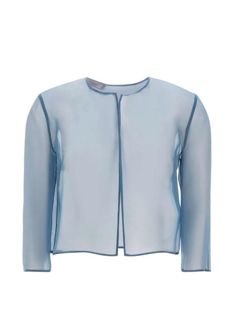 Max Mara boxy sheer jacket - Blue - zdjęcie produktu nr 1