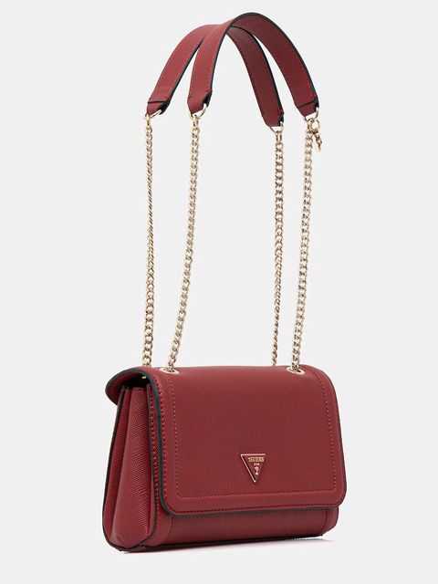 Guess torebka NOELLE kolor czerwony HWZG96 72210