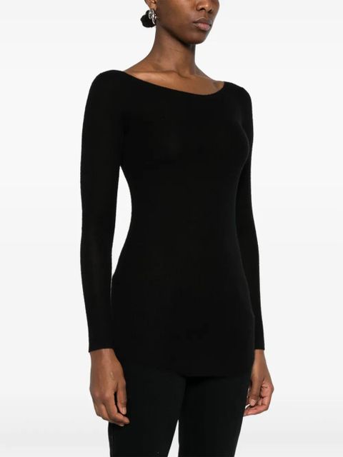 ISABEL MARANT Izzie top - Black - zdjęcie produktu nr 2