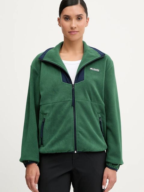 Columbia bluza sportowa Sequoia Grove kolor zielony wzorzysta 2085313 - zdjęcie produktu nr 1