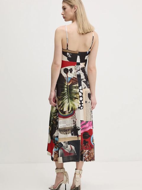 Desigual sukienka NEWSPAPER COLL