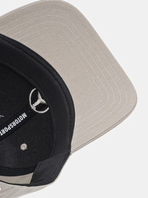 adidas czapka z daszkiem bawełniana x Mercedes kolor zielony z aplikacją JX1415