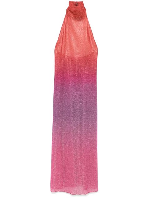 Oséree lurex midi dress - Pink - zdjęcie produktu nr 1