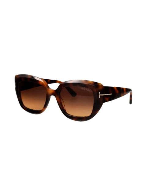 TOM FORD Eyewear square-frame sunglasses - Brown