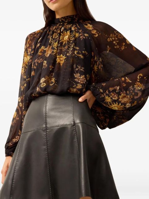 Marie Oliver Scottie blouse - Black