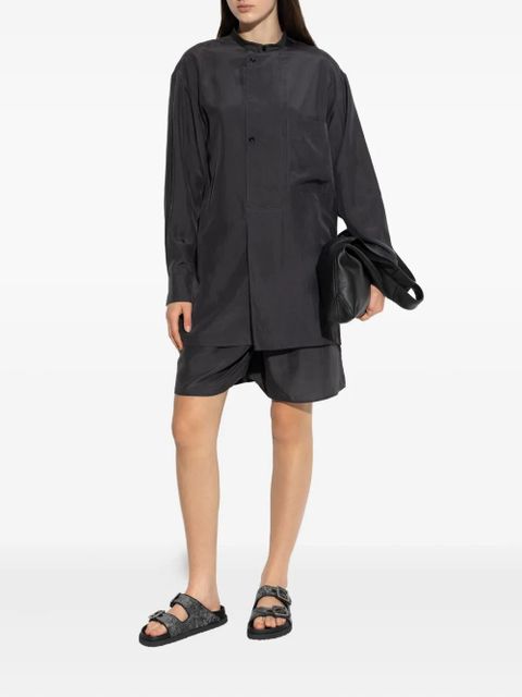 LEMAIRE pocket button shirt - Black - zdjęcie produktu nr 2